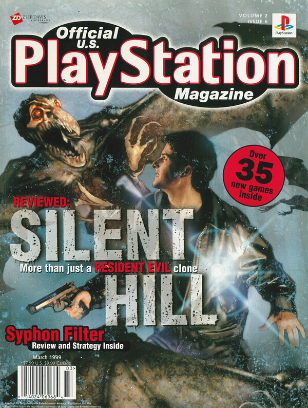 Official U.S. PlayStation Magazine Issue 018 (March 1999) cover